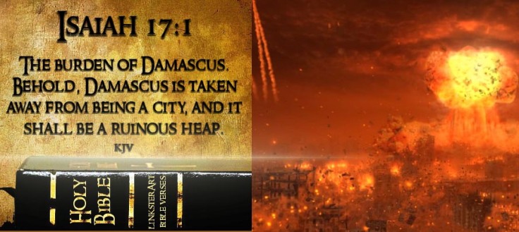 PROPHECY ALERT: ATTACK ON ISRAEL AND THE COUNTDOWN TO WORLD WAR 3: THE SOON DESTRUCTION OF DAMASCUS